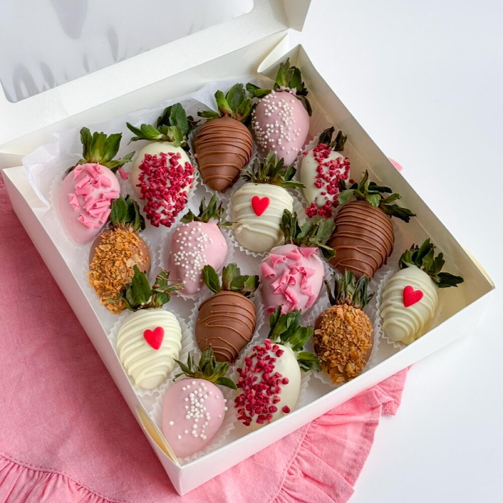 Клубника в шоколаде 16 шт 💞подарок на день рождение — фото 3