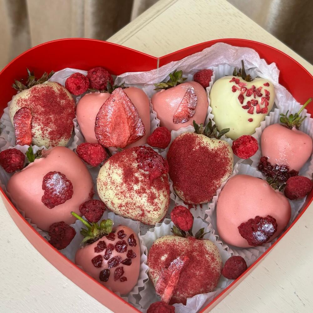 Клубника в шоколаде с ягодами 😍 Фрукты.Вкусно как бенто 🤤 — фото 5
