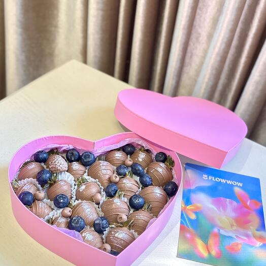 Клубника в шоколаде лучше букета съедобного 😍💖 — фото 1
