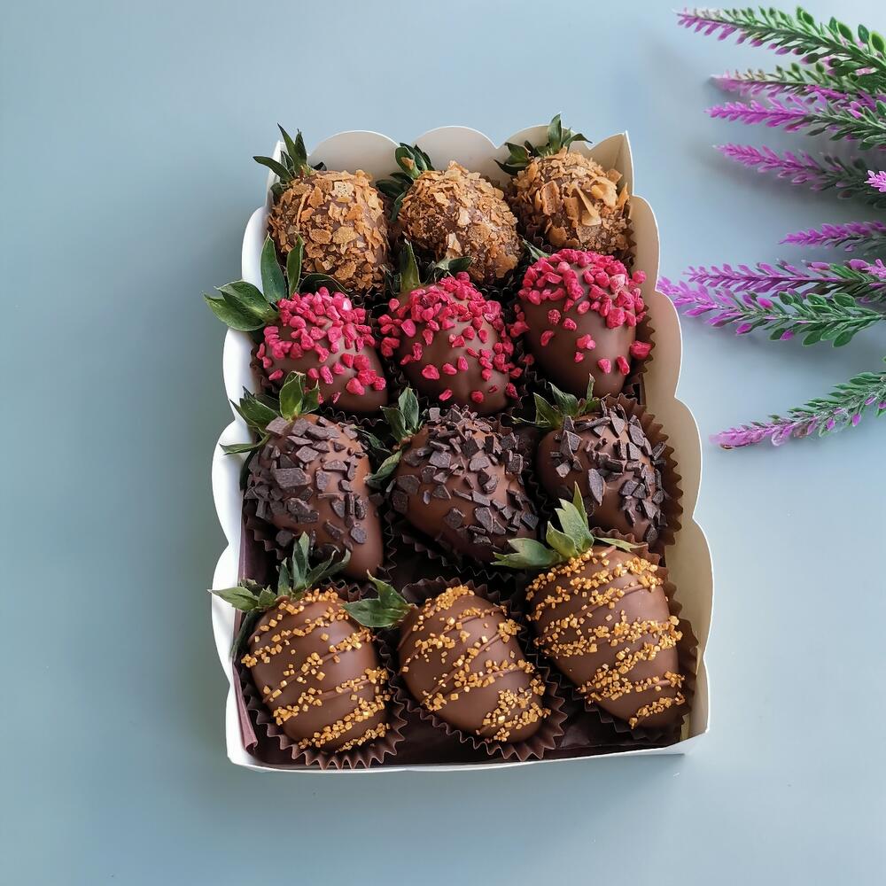 Клубника в шоколаде /набор клубники 12 шт /подарок — фото 5
