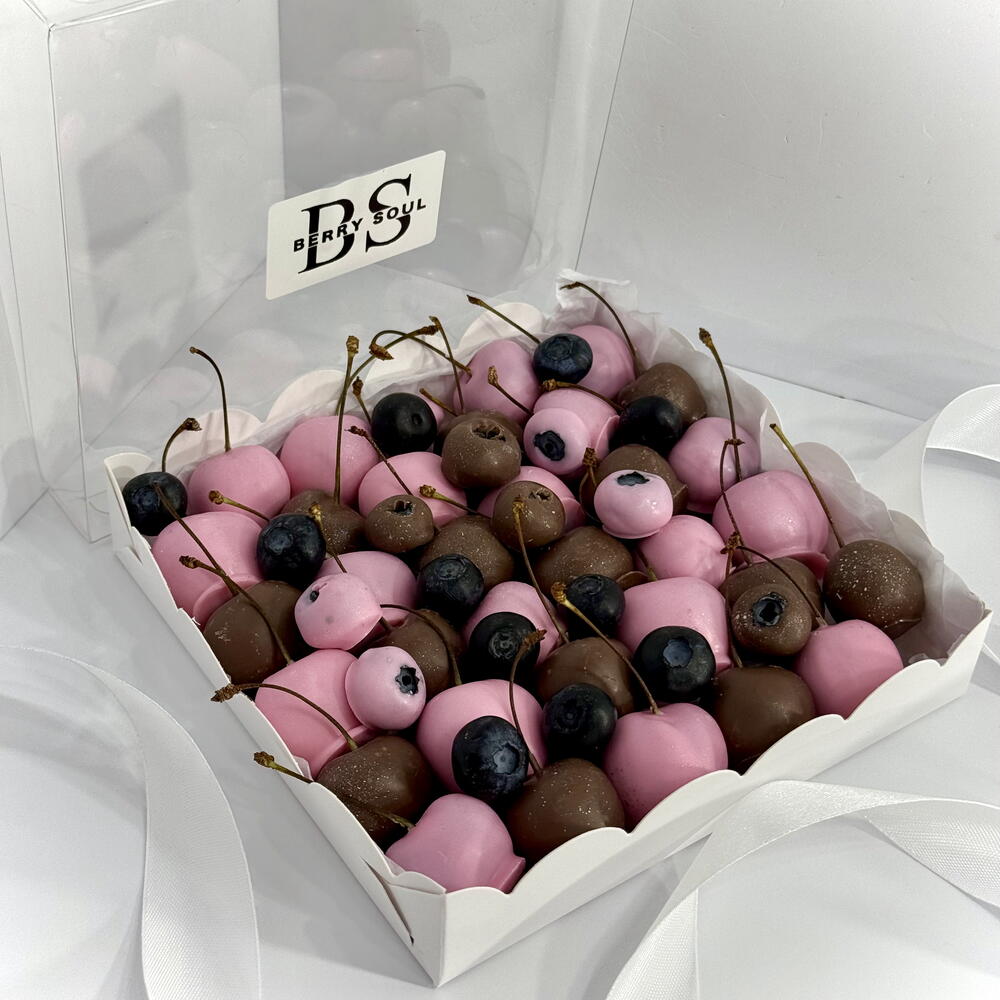 Черешня в шоколаде 🍒 с голубикой, набор 450гр — фото 6