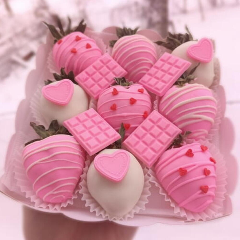 Сет из клубники💜" подарок любимой девушке — фото 3