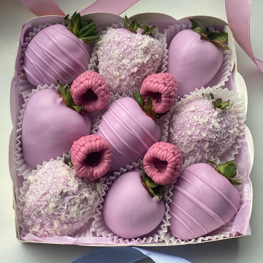 Клубника в шоколаде 💜💜 — фото 4