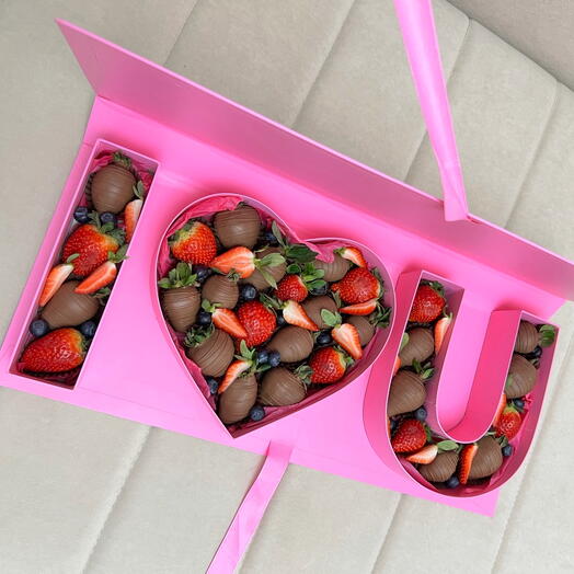 Набор «I LOVE YOU розовый — фото 1