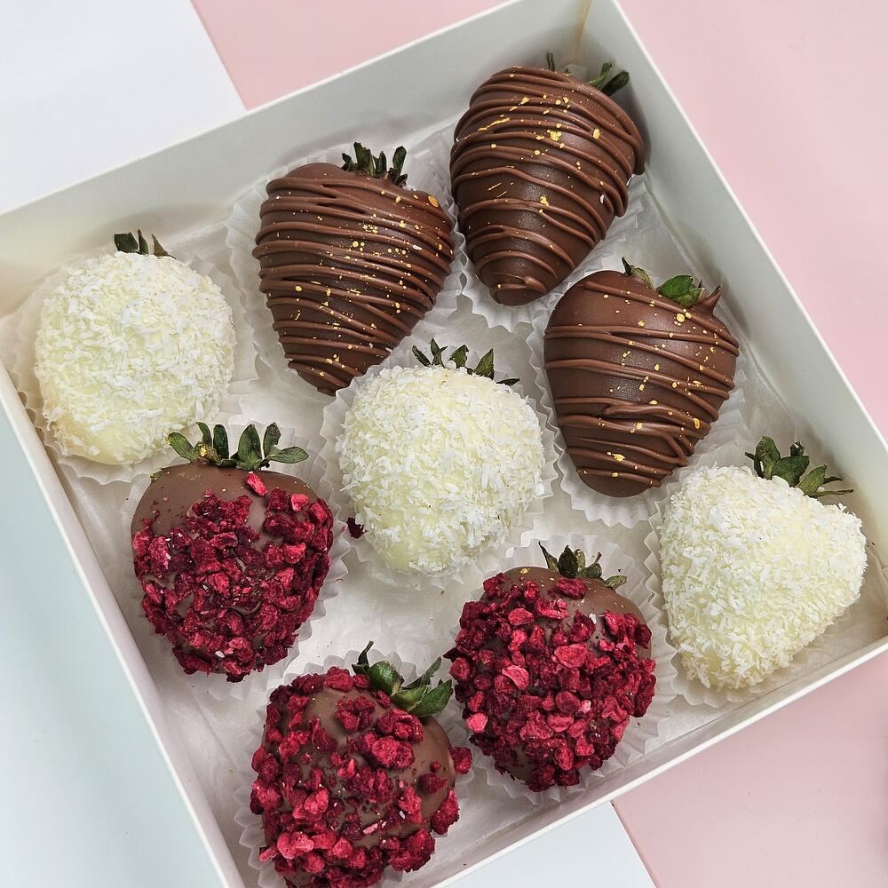 Набор клубники в шоколаде "Chocolove 9" — фото 4