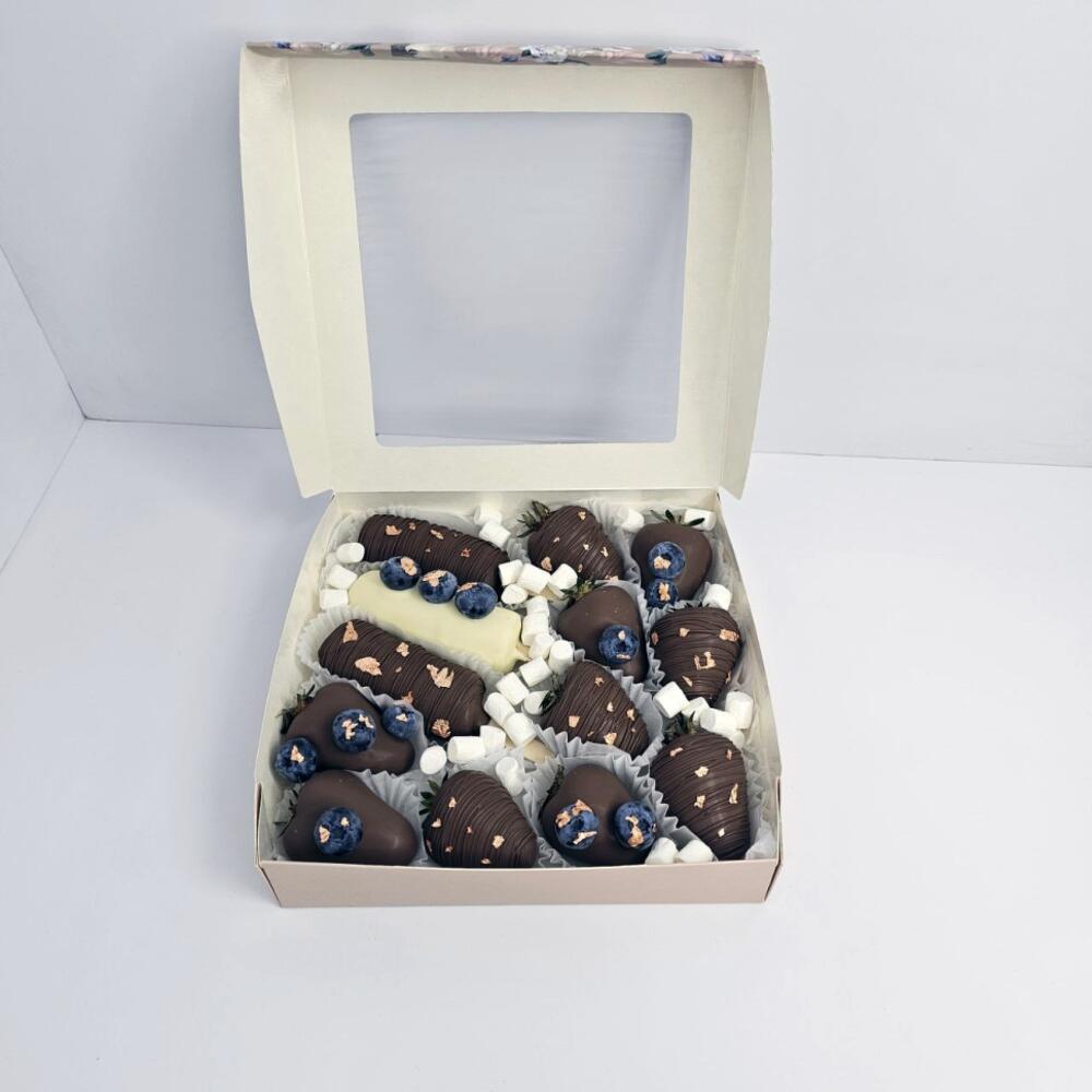 Набор клубника в шоколаде с бананами в шоколаде арт. 35013 — фото 4