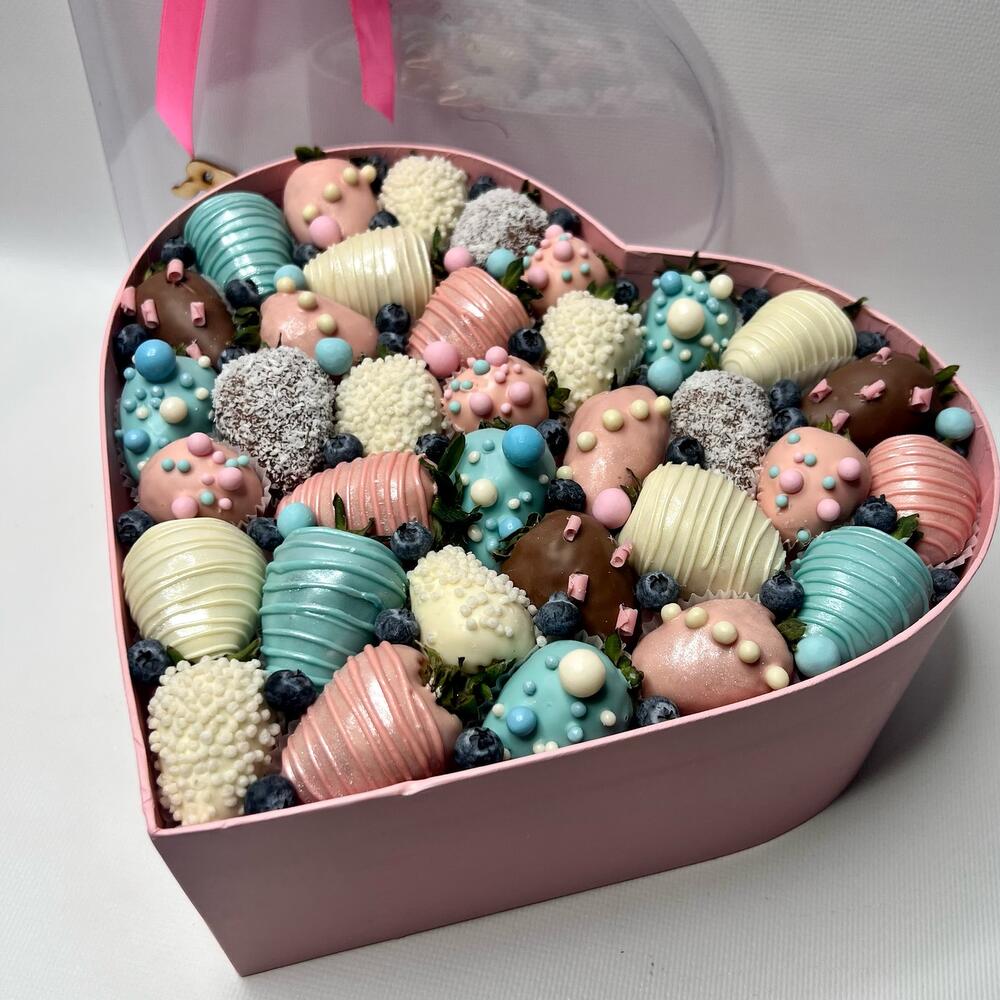 Сердце из клубники — фото 4