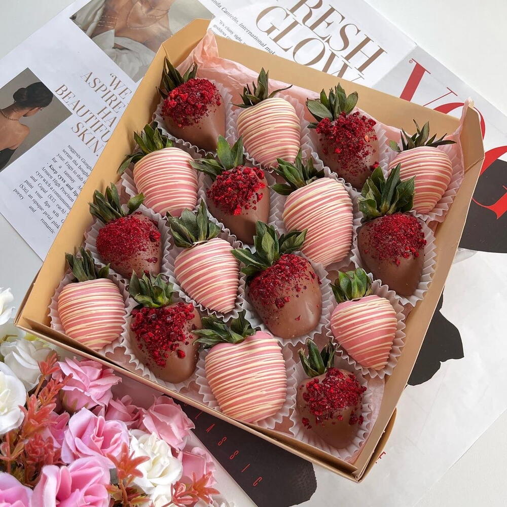 Набор клубники в шоколаде малина🍓 — фото 2