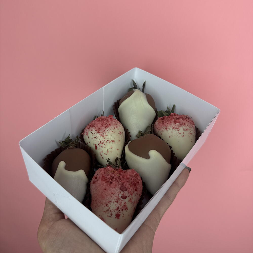 Набор клубники в бельгийском шоколаде 🍓 От 6 шт / 14400 ₽ — фото 5