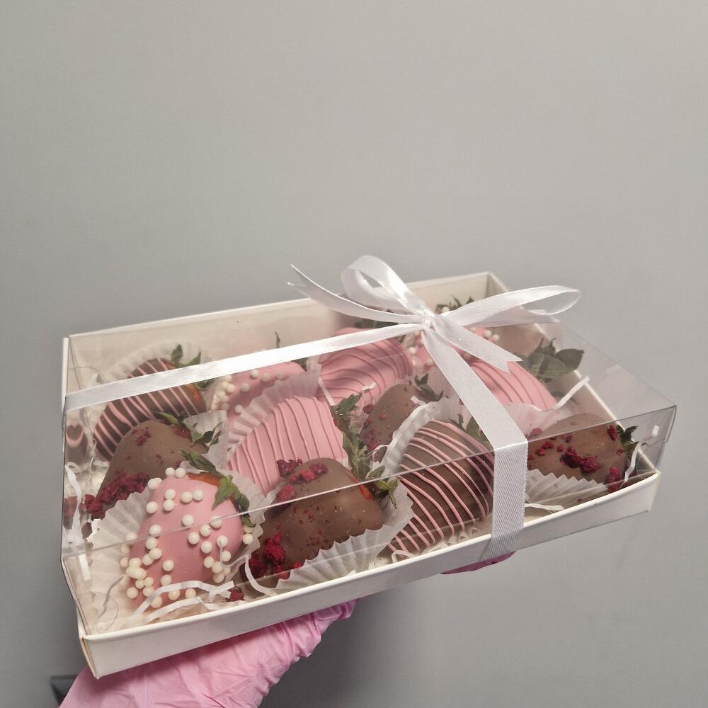Клубника в шоколаде 🍫(12 ягод) Французский поцелуй — фото 2