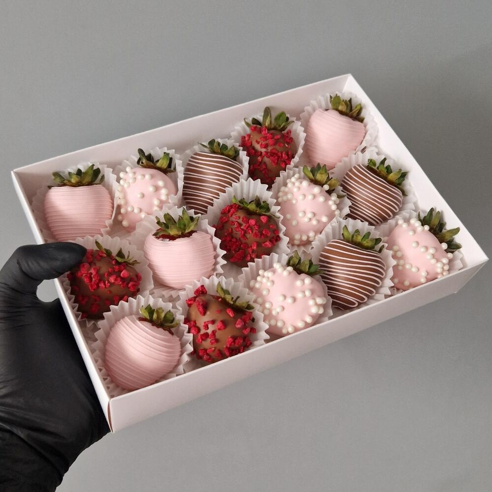 Клубника в шоколаде 🍫(12-18 ягод) Бесконечность маме/ мамуле/ любимой/ девушке/ жене/ сестре/ коллеге/ подруге — фото 7