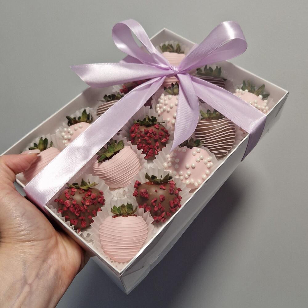 Клубника в шоколаде 🍫(12-18 ягод) Бесконечность маме/ мамуле/ любимой/ девушке/ жене/ сестре/ коллеге/ подруге — фото 2