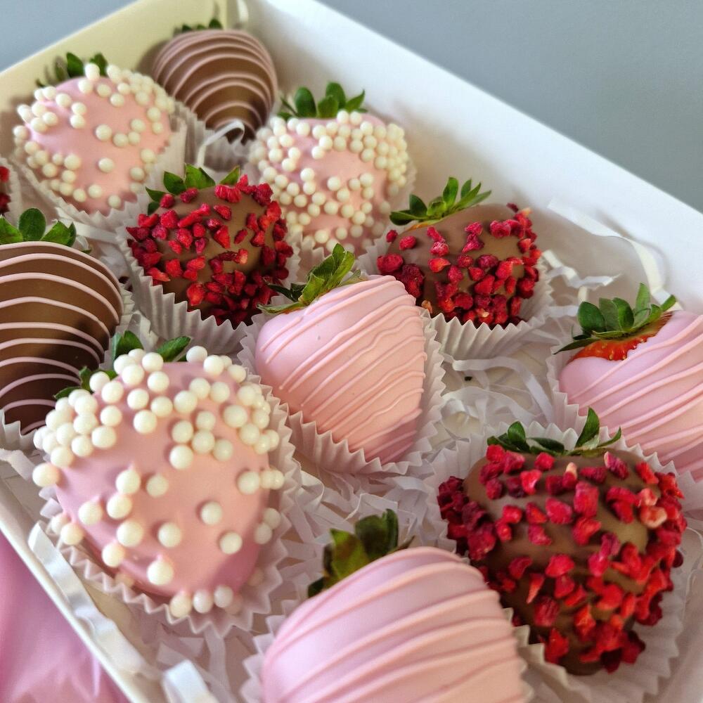 Клубника в шоколаде 🍫(12-18 ягод) Бесконечность маме/ мамуле/ любимой/ девушке/ жене/ сестре/ коллеге/ подруге — фото 5