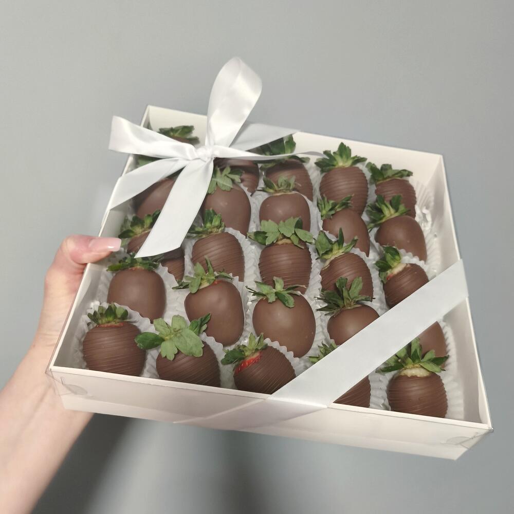 Клубника в шоколаде 🍫(25-36 ягод) Молочное вдохновение — фото 2