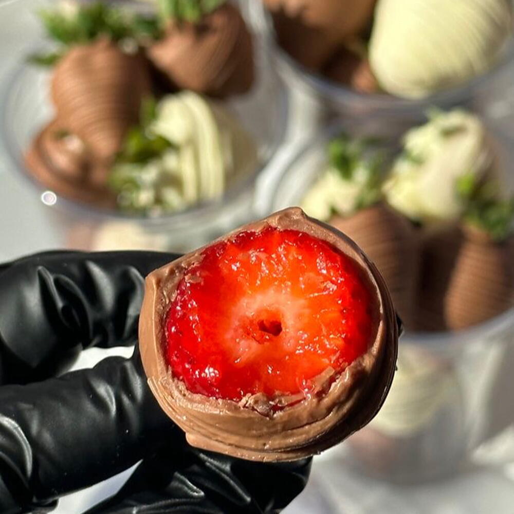 Клубника в шоколаде в стакане 🍓 — фото 3