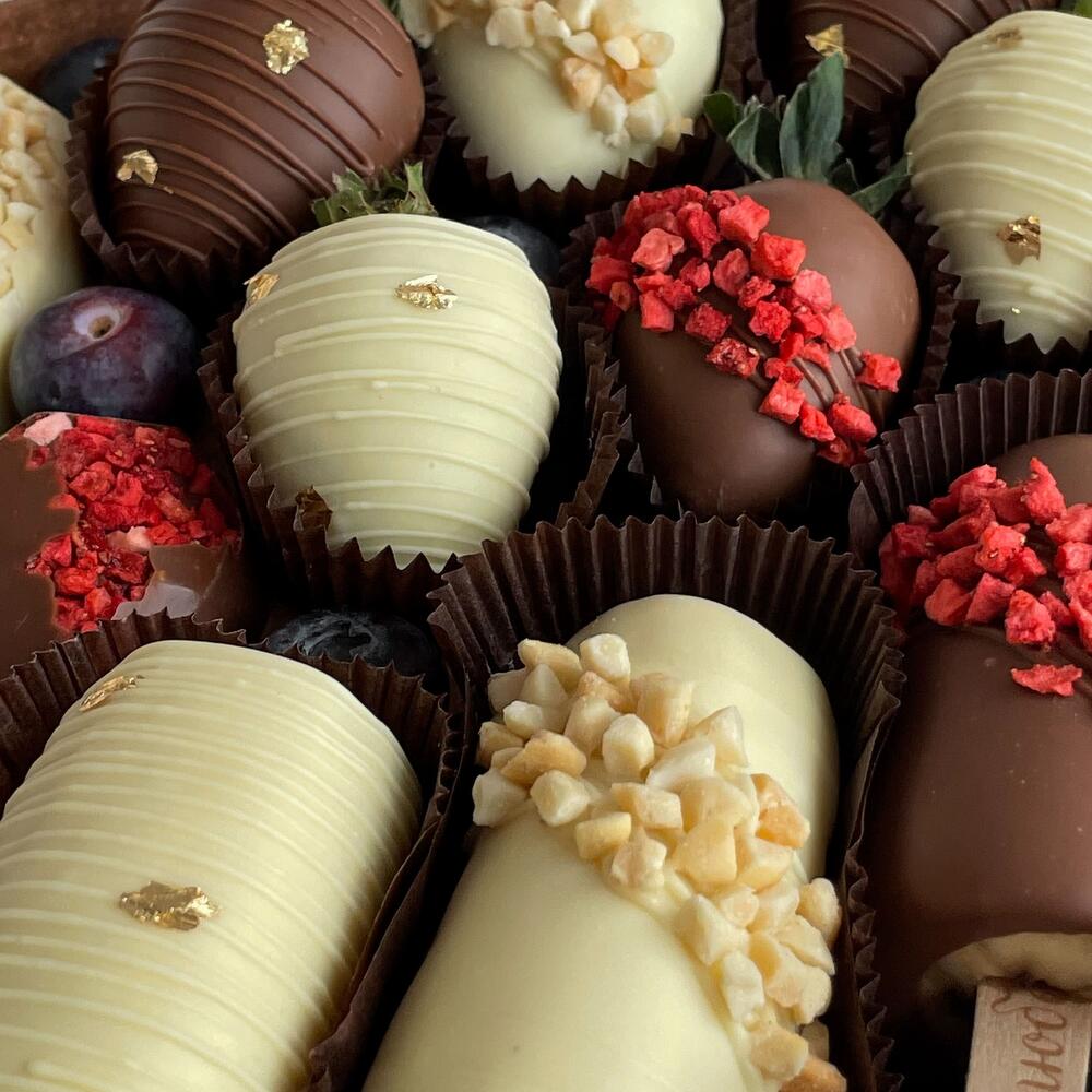 Клубника и бананы в шоколаде набор «Полнота вкуса» — фото 6