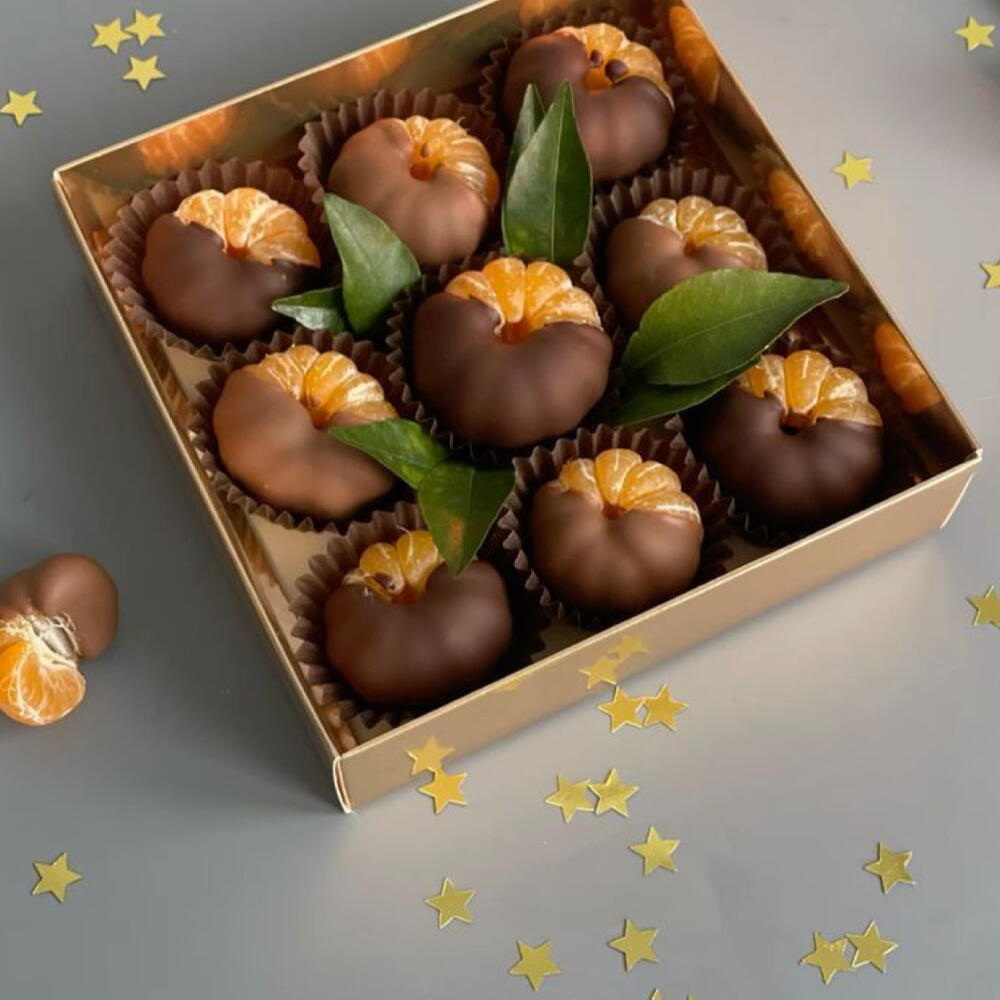 Мандарины в шоколаде callebaut — фото 2