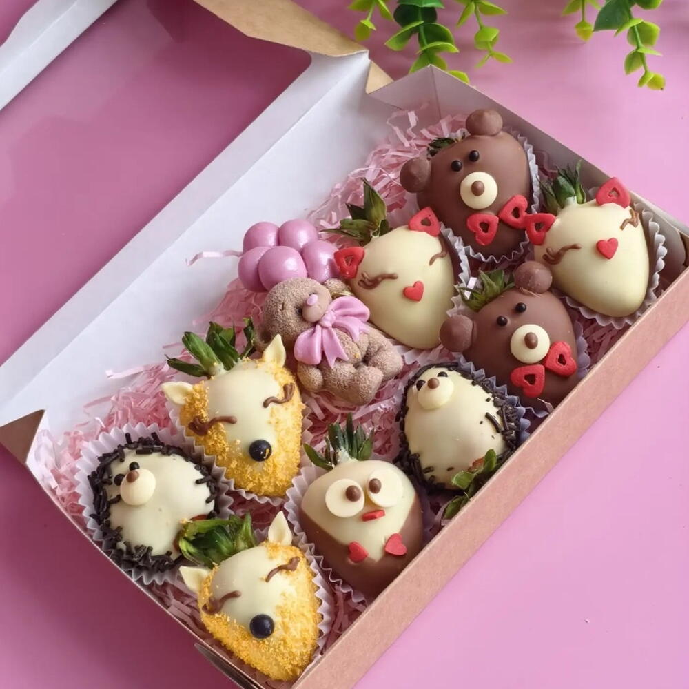 Клубника в шоколаде с Шоколадным мишкой🧸 — фото 3
