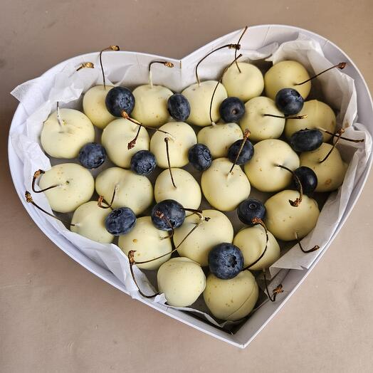 Набор сердце из черешни — фото 1